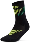 CEP Core Run Merino 3.0 Mid-Cut Laufsocken Damen 582 - black/lime II (34-37)