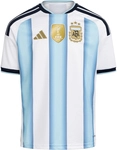 adidas AFA Argentinien Heimtrikot WM 2026 Kinder KA8119 - white/icey blue/light blue