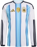 adidas AFA Argentinien langarm Heimtrikot WM 2026 Herren KA8126 - white/icey