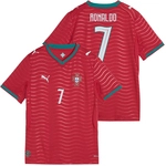 PUMA Portugal Heimtrikot mit Spielerdruck WM 2026 Kinder 77 - RONALDO 176