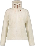 ICEPEAK Colony S8 Midlayer flauschige Fleecejacke Damen 14 - natural white M