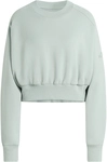 adidas Soft Lux Loose Sweatshirt Damen KA7015 - wonder sage L