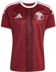adidas QFA Katar Heimtrikot WM 2026 Herren KF0824 - noble maroon XXL