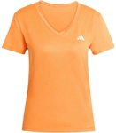 adidas Workout Essentials V-Neck Trainingsshirt Damen KF6177 - pure orange S