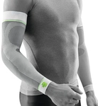 BAUERFEIND SPORTS Kompressionsbandage Arm wei&szlig; Shorts S