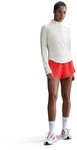 NIKE Swift Dri-FIT UV 1/2-Zip Laufshirt Damen 133 - sail/reflective silv L