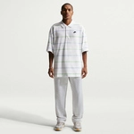 NIKE Sportswear Club Oversize Poloshirt Herren 100 - white/black L