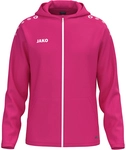 JAKO One Kapuzen-Trainingsjacke 170 - deep pink S
