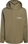 adidas Multi Essentials 2L Regenjacke Herren KA6926 - olive strata XL