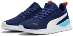 PUMA Anzarun Lite Kinder Sneaker 48 - blue jewel/puma white/vermillion 37