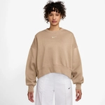 NIKE Sportswear Phoenix Over-Oversized Fleece Sweatshirt Damen 286 - linen/sail XS