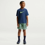 NIKE Multi Dri-FIT Bold Trainingsshirt Jungen 461 - mystic navy/white XL...