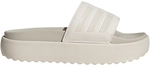 adidas Platform adilette Plateau Badelatschen Damen IH8974 - chalk white/chalk
