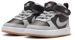 NIKE Court Borough Mid 2 Baby-Sneaker 016 - black/lt smoke grey-white-gum med brown