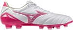 Mizuno Morelia Neo IV Pro FG Fu&szlig;ballschuhe 64 - white/fuchsia purple/fuchsia purple