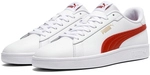 PUMA Smash 3.0 Leder-Sneaker 32 - PUMA white/bordeaux red 44