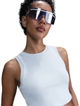 NIKE Sportswear Essentials Geripptes, verk&uuml;rztes Tanktop Damen 423 - blue tint/sail