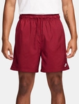 NIKE Club Woven Flow Shorts Herren 613 - team crimson/white XL