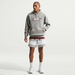 NIKE Sportswear Club Fleece Hoodie Herren 063 - dk grey heather/lt smoke...