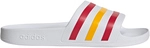 adidas Aqua Adilette Badelatschen HQ2453 - cloud white/team power red 2/crew yellow