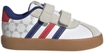 adidas VL Court 3.0 Sneaker Kinder KJ6131 - cloud white/pure ruby/mystery ink 23
