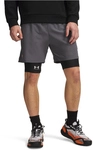 UNDER ARMOUR Vanish 6" Trainingsshorts Herren 029 - castlerock/orange bloc L