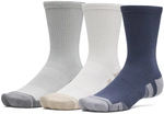 3er Pack UNDER ARMOUR Performance Tech Crew Socken 069 - titanium/summit white/clay