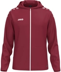 JAKO One Kapuzen-Trainingsjacke Kinder 155 - bordeaux 164