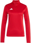 adidas Entrada 26 langarm Trainingsshirt Damen JZ6645 - team power red 2/white M