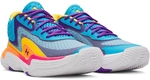 UNDER ARMOUR Spawn 7 Mid Basketballschuhe 419 - capri/campus gold/dark navy blue 44.5