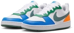 NIKE Court Borough Low Recraft Sneaker Kinder 140 - white/mineral slate-malachite