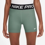 NIKE Pro Dri-FIT 3" Tights M&auml;dchen 006 - steam/white M (137-146 cm)