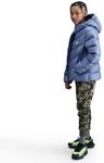 NIKE Sportswear ADP Pufferjacke Kinder 499 - world indigo/white XL (158-170 cm)