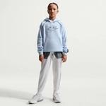 NIKE Air Hoodie Kinder 407 - hydrogen blue/black/black XS (122-128 cm)