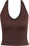adidas Workout Essentials Knit Halterneck Trainingsshirt Damen JZ0123 - aurora...
