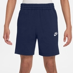 NIKE Sportswear Club Knit Sweatshorts Kinder 410 - midnight navy/white L...