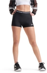 UNDER ARMOUR HeatGear Shorty Damen 008 - ultimate black/white XXL