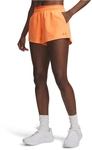 UNDER ARMOUR Vanish Woven 3" Shorts Damen 870 - orange bloc/venom red L