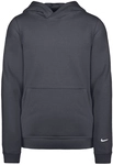 NIKE Park 26 Fleece Hoodie Kinder 071 - charcoal heathr/white M (137-147 cm)