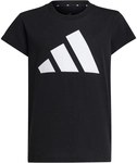 adidas Essentials T-Shirt M&auml;dchen JC9624 - black/white 164