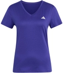 adidas Workout Essentials V-Neck Trainingsshirt Damen KT1249 - pure purple M