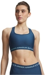 UNDER ARMOUR Armour Mid Crossback Sport-BH Damen 498 - wham blue/blue haze L