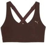 PUMA Cloudspun Mid Support Sport-BH Damen 13 - chocolate brown S