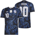 adidas AFA Argentinien Messi 10 Ausw&auml;rtstrikot WM 2026 Herren KH3940 - black/lucid