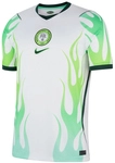 NIKE Nigeria Stadium Dri-FIT Ausw&auml;rtstrikot Herren 100 - white/green glow/black L
