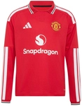 adidas Manchester United langarm Heimtrikot 2026/27 Kinder KC4786 - mufc red 176