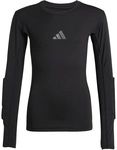 adidas gepolstertes Torwart langarm Funktionsshirt Kinder KA1678 - black 128