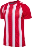 hummel hmlMATCH Striped Fu&szlig;balltrikot 3946 - true red/white XXL