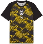 PUMA BVB Borussia Dortmund Aufw&auml;rmshirt 2026 Herren 01 - PUMA black/faster yellow S