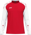 JAKO Sonic Sweatshirt 105 - rot/wei&szlig; 3XL